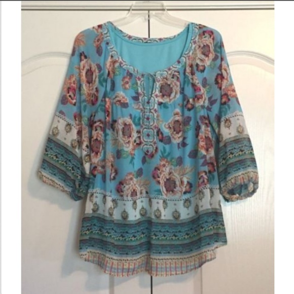 boho tunics plus size